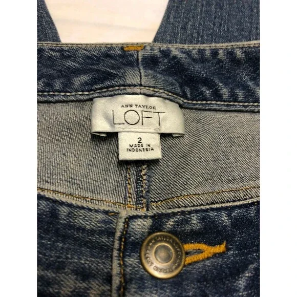 Ann Taylor Loft Women's Crop Jeans Size 2 x 25 - Picture 6 of 7